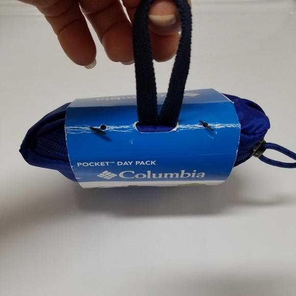 Columbia Azul Blue Packable Pocket Daypack II NWT - Picture 7 of 12